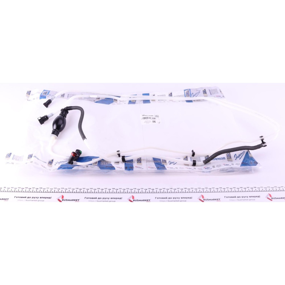 Трубка паливна Renault Kangoo 1.5 dCi 01- (від бака до фільтру) + груша підкачки