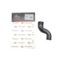 Патрубок радіатора Chevrolet Aveo/Lacetti/Lanos/Daewoo Kalos/Nexia 1.4-1.6 95-