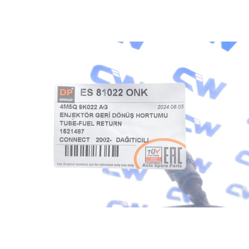 Шланг зливний Ford Focus/Tourneo Connect 1.8TDCi 05-15