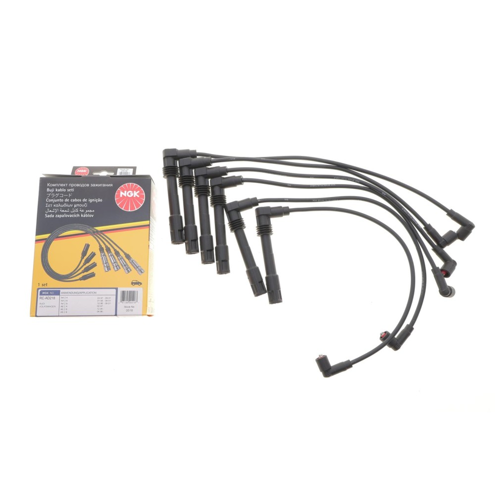 Проводи запалювання (к-кт) Audi A6 2.4/2.8i 97-05 (RC-AD218)
