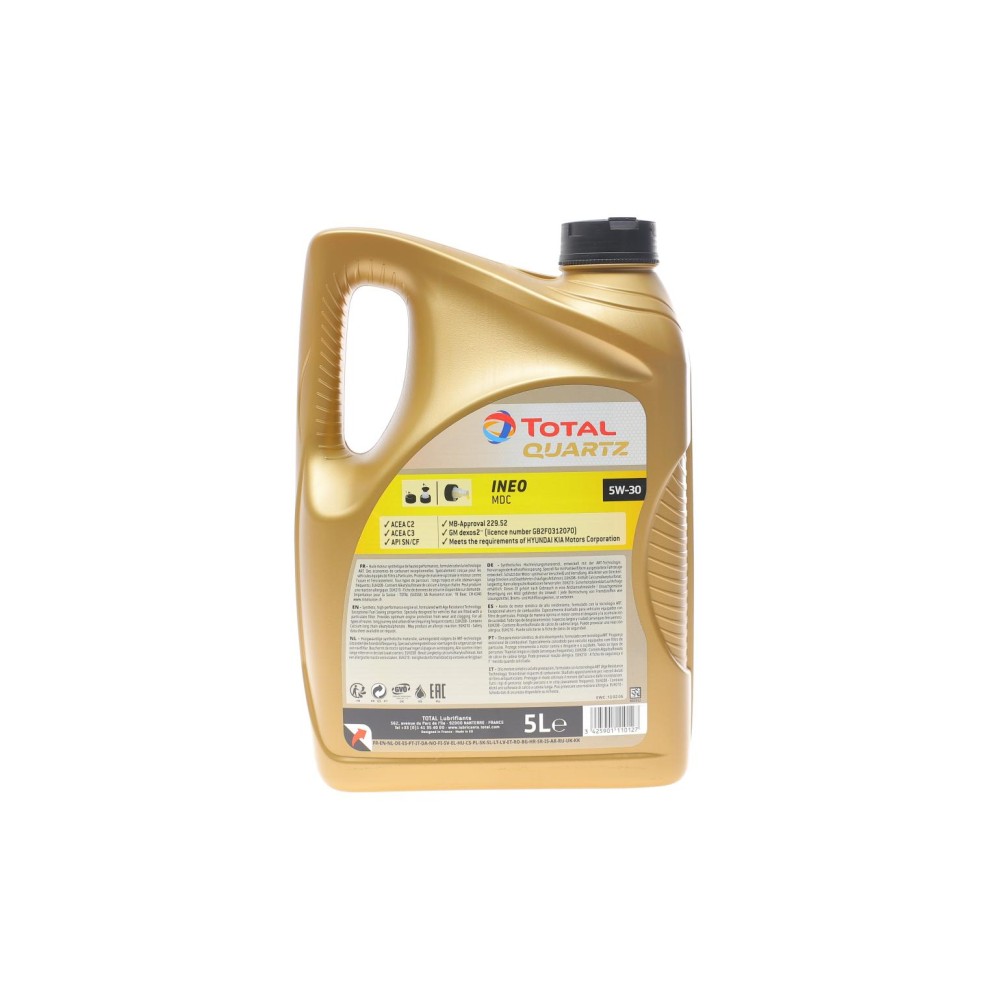 Олива 5W30 Quarts INEO MDC (5L) MB 229,52 (199608)