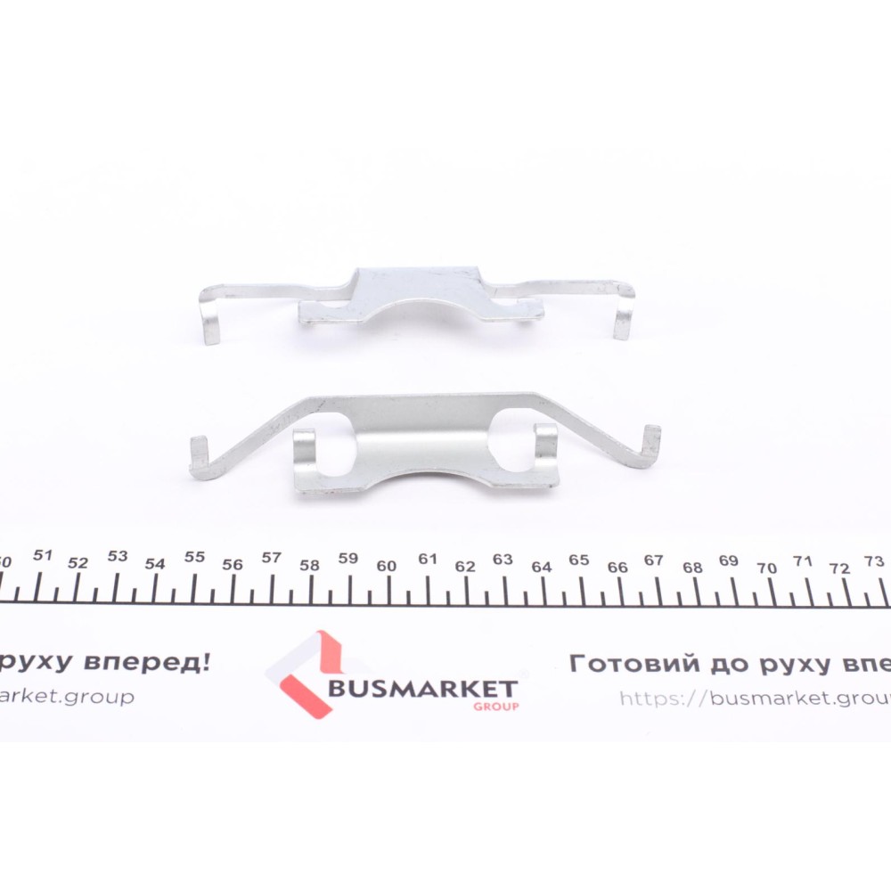 Планка супорта (заднього) прижимна (к-кт) MB E- class (W211) 02-09 (Ate)