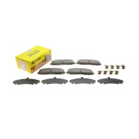 Колодки гальмівні (передні) Jeep Wrangler 17-/Fiat Freemont 11- (Akebono)