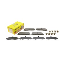 Колодки гальмівні (передні) Jeep Wrangler 17-/Fiat Freemont 11- (Akebono)