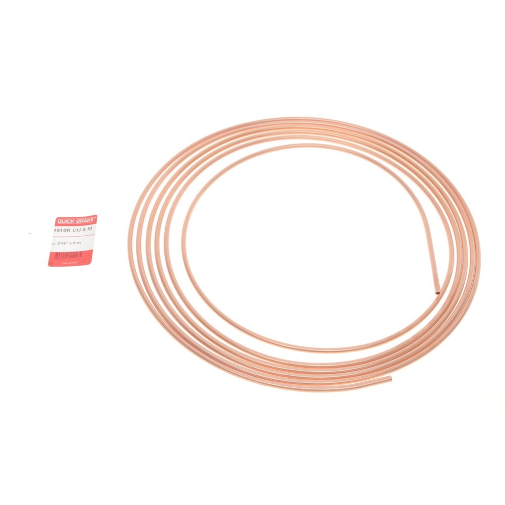 Трубка гальмівна 5.00m (3/16'') Copper/мідна