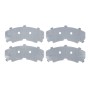 Комплект протискрипних пластин (передніх) Citroen Jumper/Fiat Ducato 06- (Brembo)