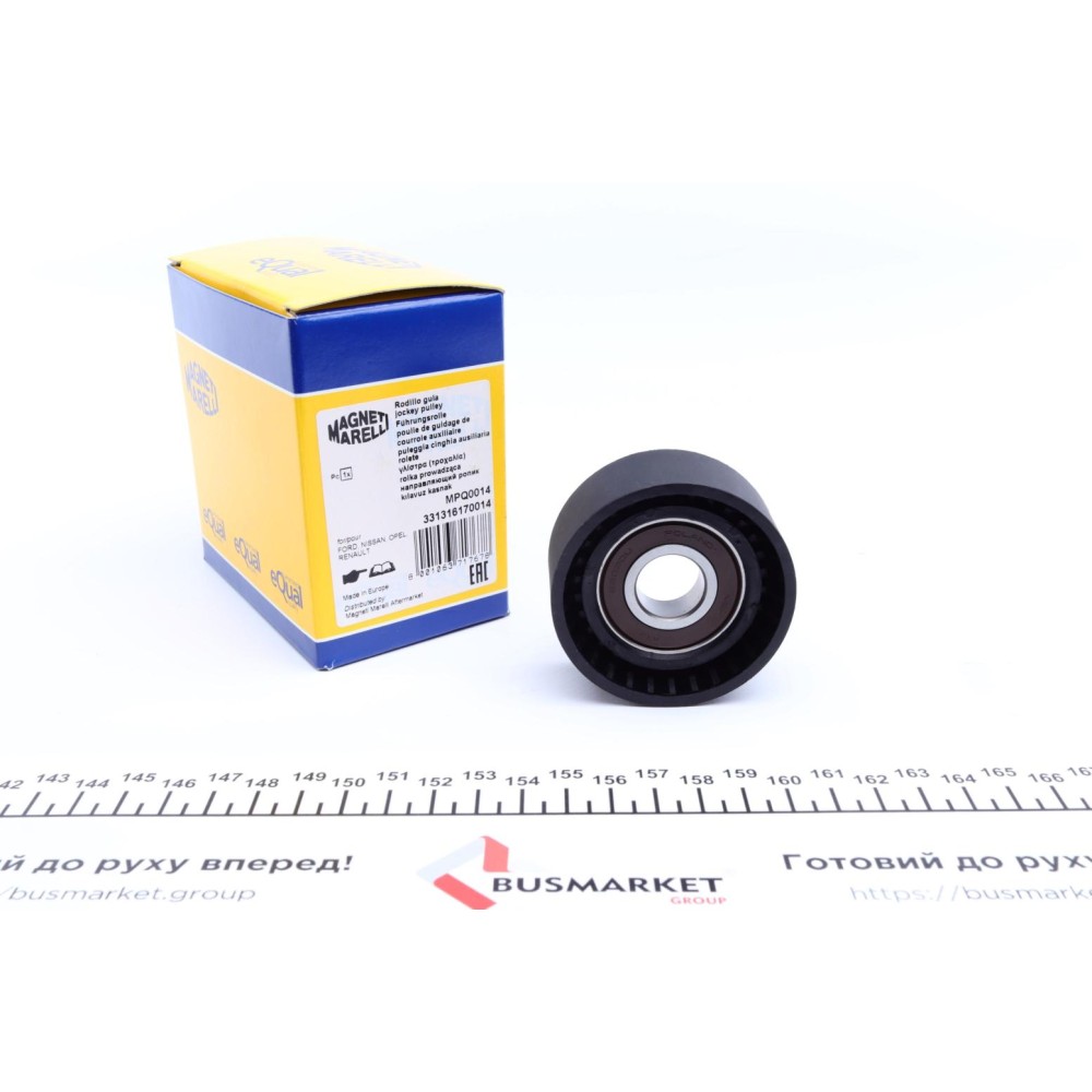 Ролик генератора Mitsubishi Carisma/Space 1.9DI-D 00-06 (паразитний) (60х25,5)