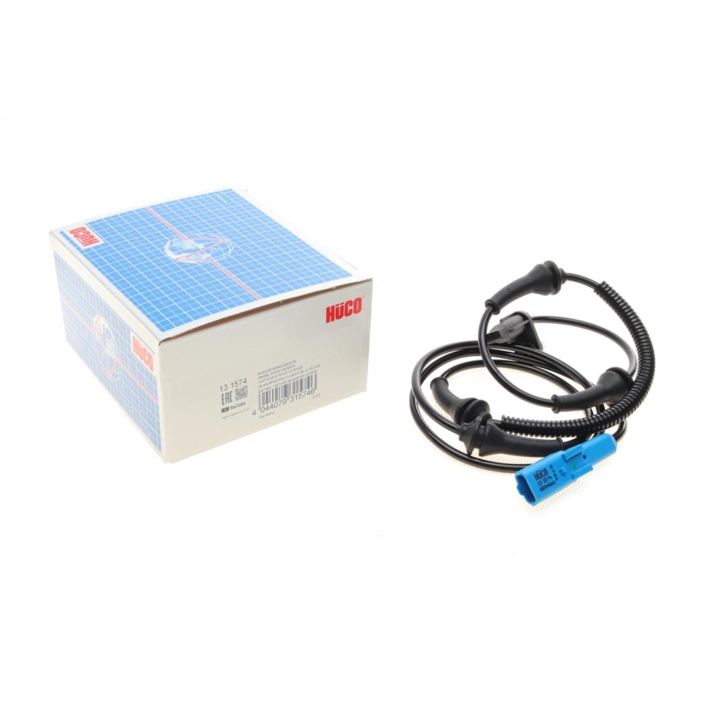 Датчик ABS (передній) Citroen C5/C6/Peugeot 407/508 08- (L=1259) (HÜCO)
