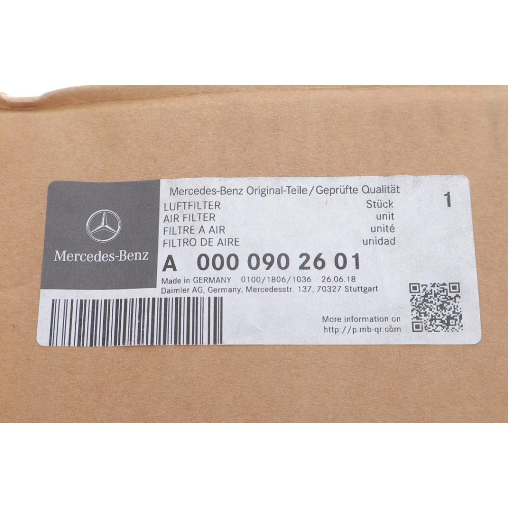 Корпус фільтра повітряного MB Sprinter 2.3D OM601