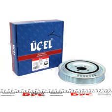 Шків колінвалу Fiat Doblo 1.3JTD 05- (-AC)