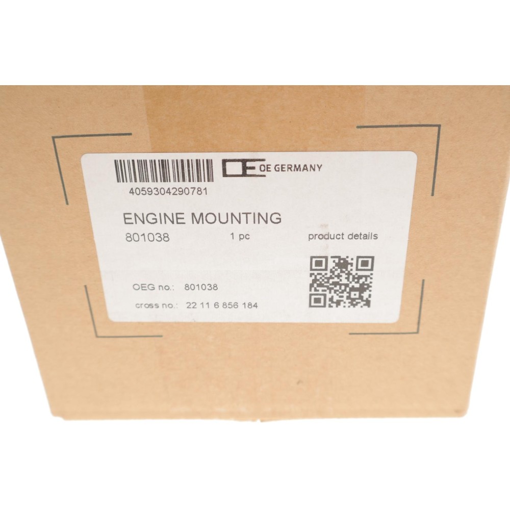 Подушка двигуна (R) BMW 3 (F30/F80)/X3 (F25)/X4 (F26) 12-18 B46/B48/N20/N26