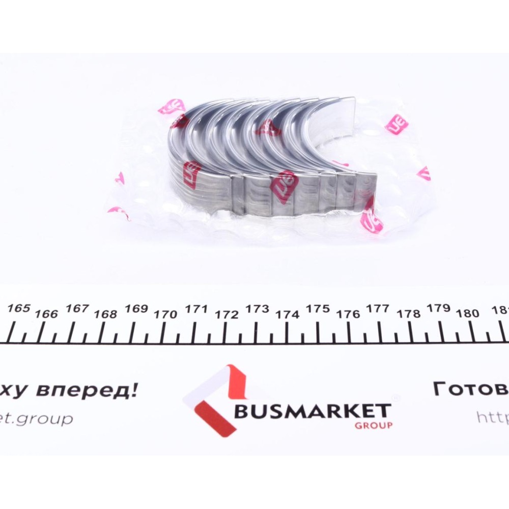 Вкладиші шатунні VW Caddy 1.4i/1.6i 95-06 (+0.25) = 6150512500