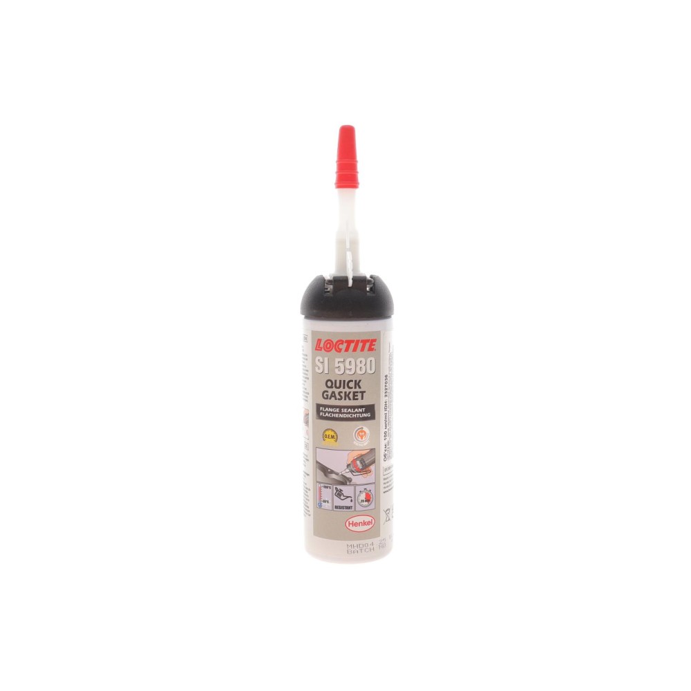 LOCTITE SI 5980, 100ML Герметик силіконовий (чорний) (маслостійкий) (-55°C до +200°C) заміна для SI 5970
