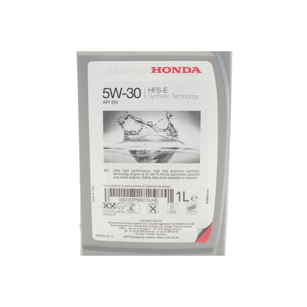 Олива 5W30 HFS-E (1L) (API SN)