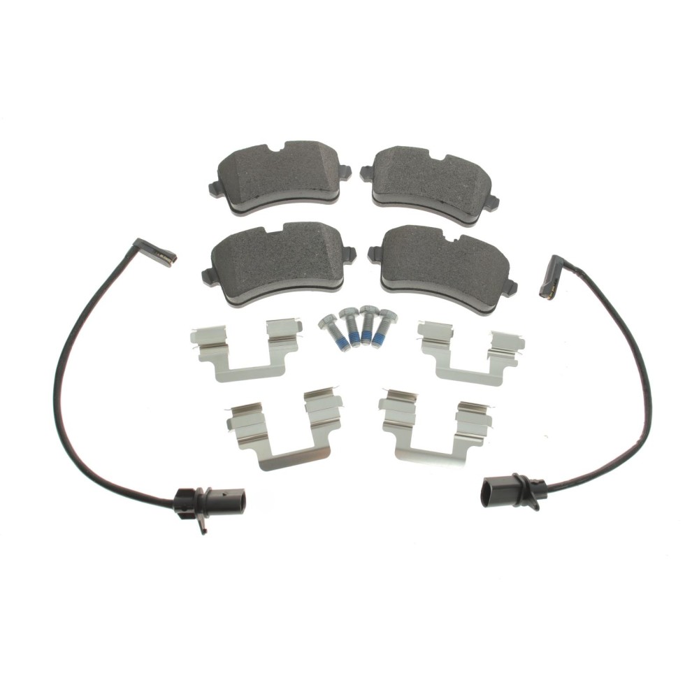 Колодки гальмівні (задні) Audi A8 09-18 (TRW) (з датчиками)
