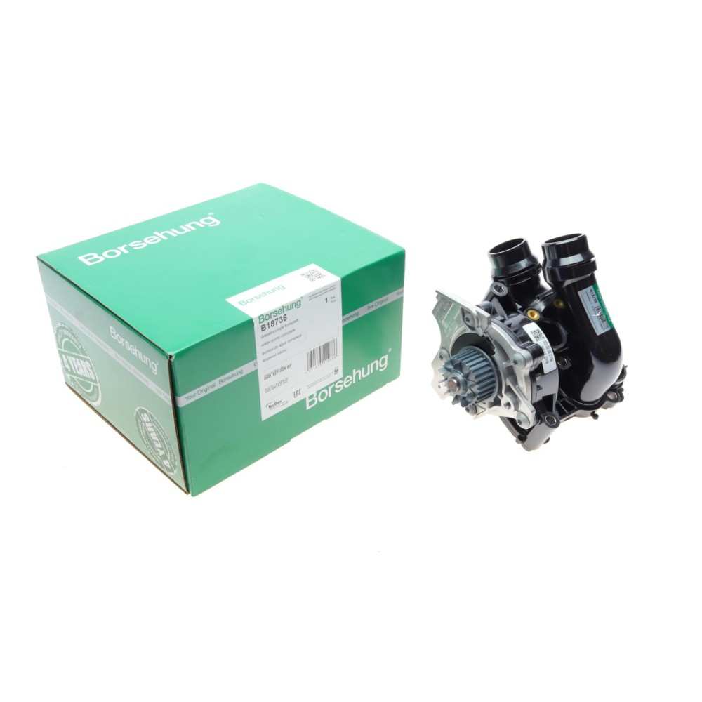 Помпа води Audi A3-A8/Skoda/Seat/VW 1.8-2.0FSI/TFSI 04- (з термостатом)