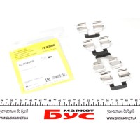 Планка супорта (заднього) прижимна (к-кт) VW Caddy III 1.6-1.9 TDI 04-15