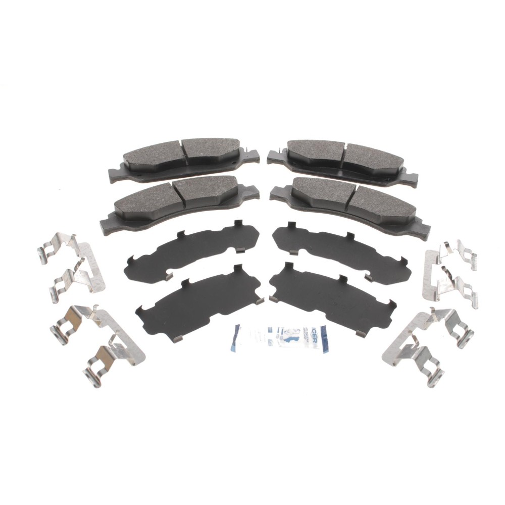 Колодки гальмівні (передні) Cadillac Escalade 6.0/6.2 06-14/Chevrolet Avalanche/Silverado/Tahoe 4.3/5.3 05-
