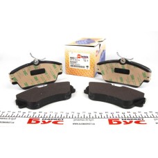Колодки гальмівні (передні) VW T4 1.9TD/2.4D -99 (не вентил. диски) (6980.11)