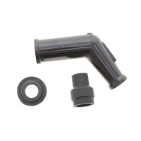 Наконечник свічки запалювання (чорний) (120°/14mm) (VB05E)