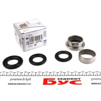 Підшипник балки (задньої) (ремкомплект) Peugeot 206 (для авто зі стабілізатором) +2 сальника