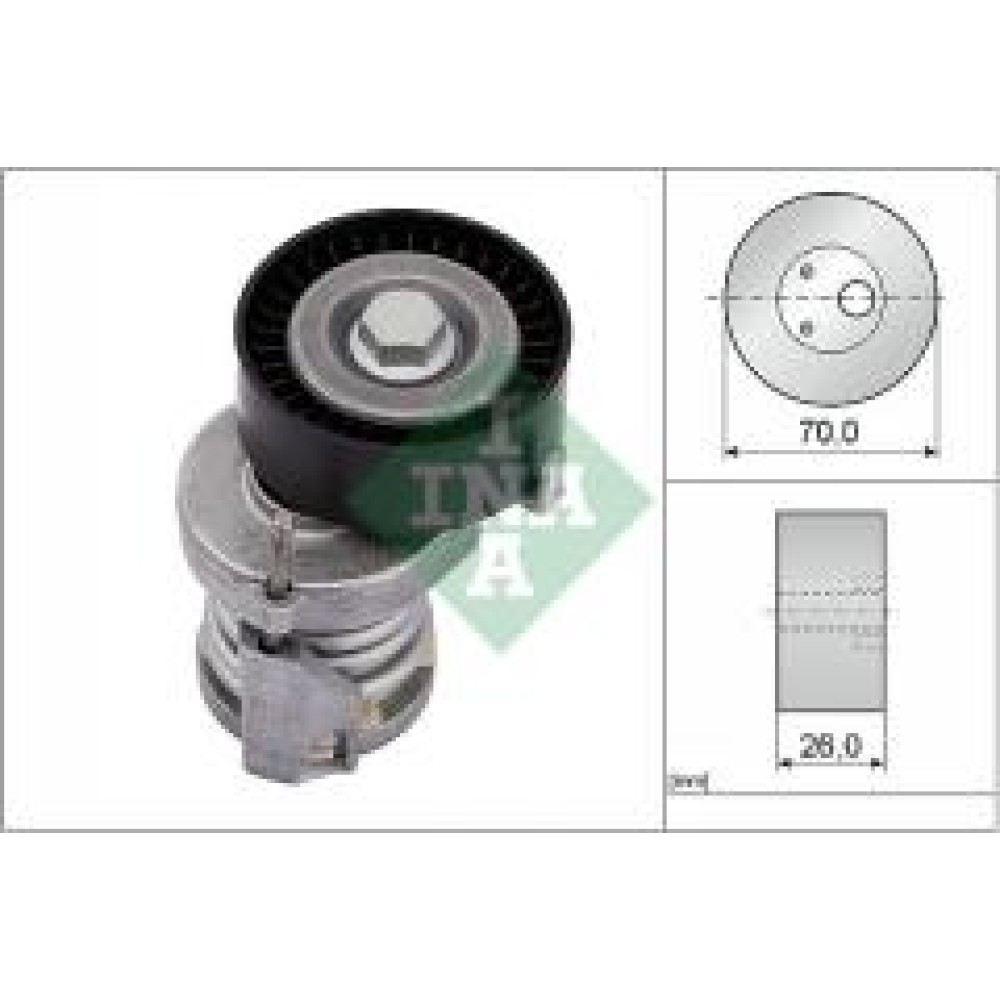 Натяжник ременя генератора VW Polo/Golf/Skoda Octavia/Fabia 1.0-1.6 97-