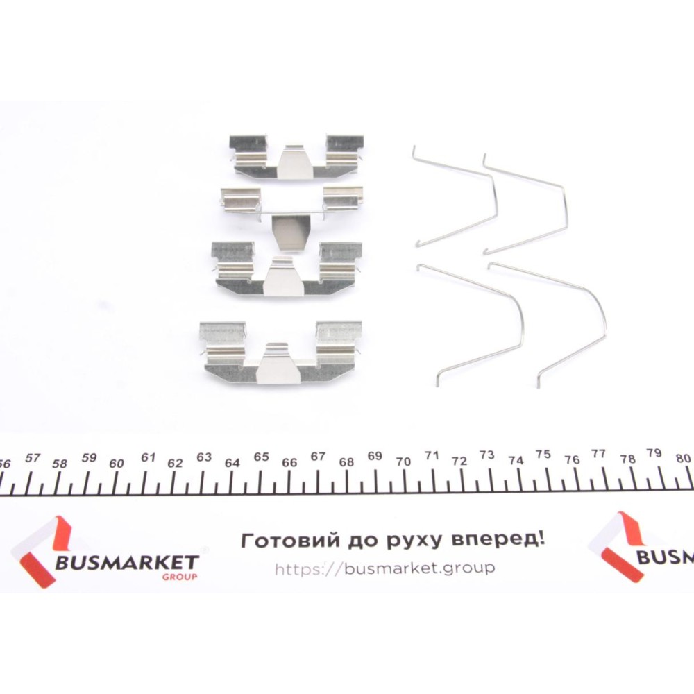Планка супорта (переднього) прижимна (к-кт) Mazda 6 02-05 (Akeb)