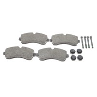 Колодки гальмівні (передні) MB Sprinter (W906/W907/W910) 210-519CDI/VW Crafter 30-35/30-50 06- (спарка) (BREMBO)