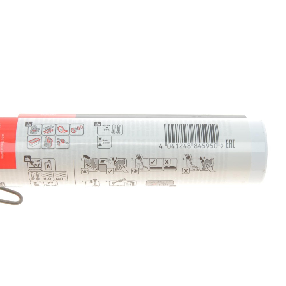 Герметик Dirko-S HT Profi Press (-60°C +315°C) 200мл (чорний)