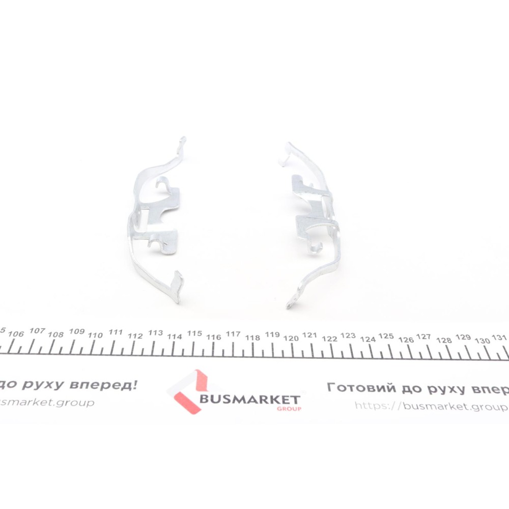 Планка супорта (переднього) прижимна (к-кт) Peugeot 407/508 05- (Ate)