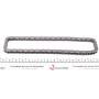 Ланцюг ГРМ BMW 5 (E39) 2.5tds/Opel Omega B 2.5TD 96-04 (M41/M51)