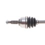 Піввісь (передня) АКПП (L) Nissan Note 1.6 06-12 (23z/25z/22z/647mm)