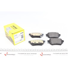 Колодки гальмівні (задні) Mazda 6 2.0/2.5 12- (Akebono)