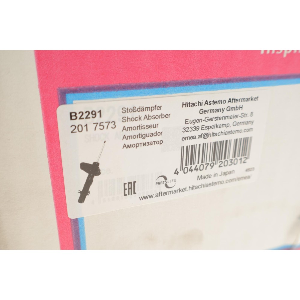 Амортизатор (передній) Honda Jazz 1.2/1.3  iDSi 02-08 (L)