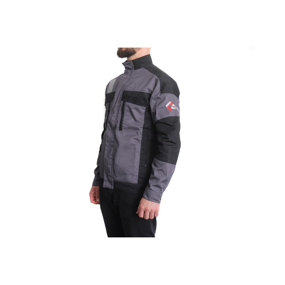 Куртка робоча (розмір 52-54/ріст 182-188) XL+ з логотипом BM Parts