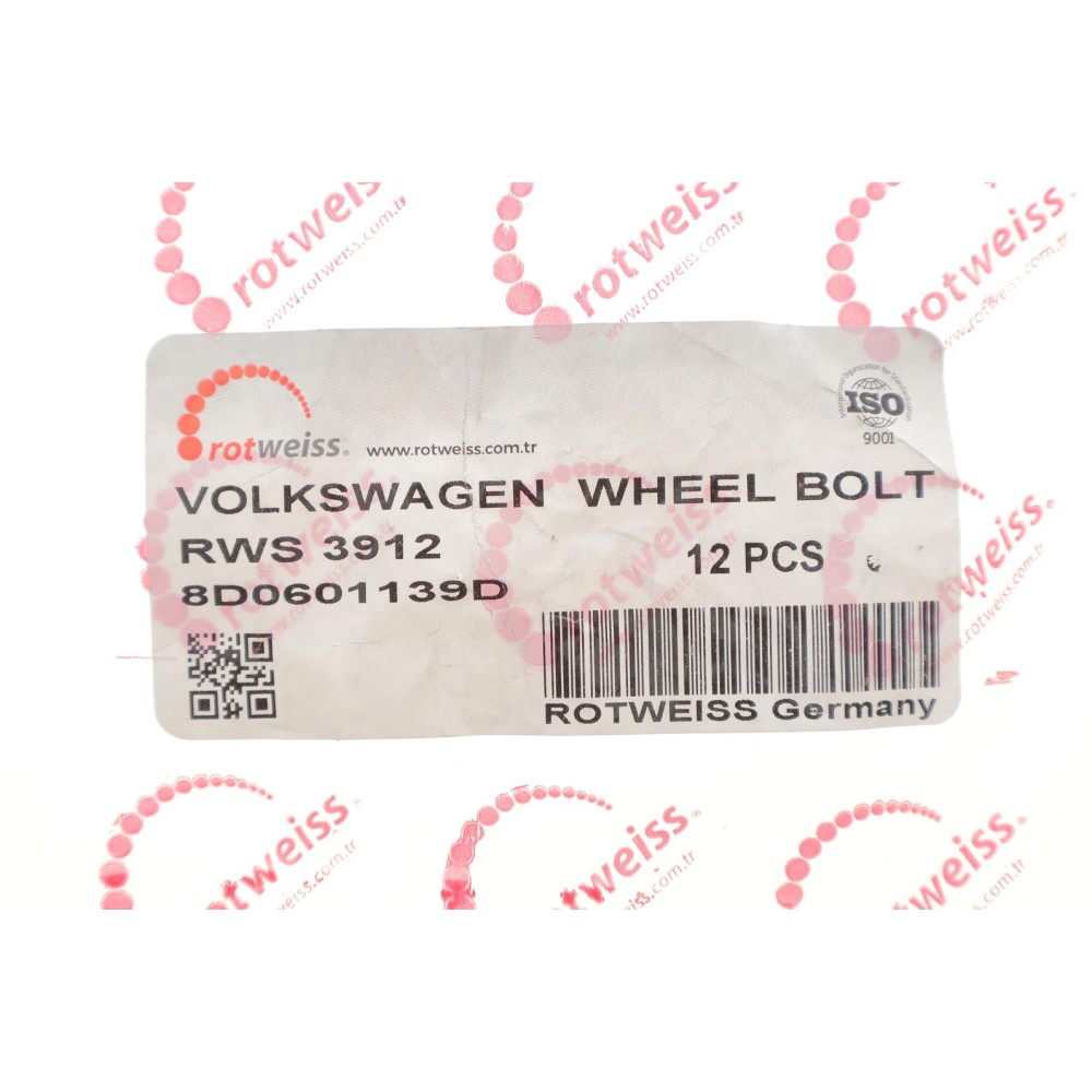 Болт колеса VW Caddy/T5 03- (M14x1.5mm)