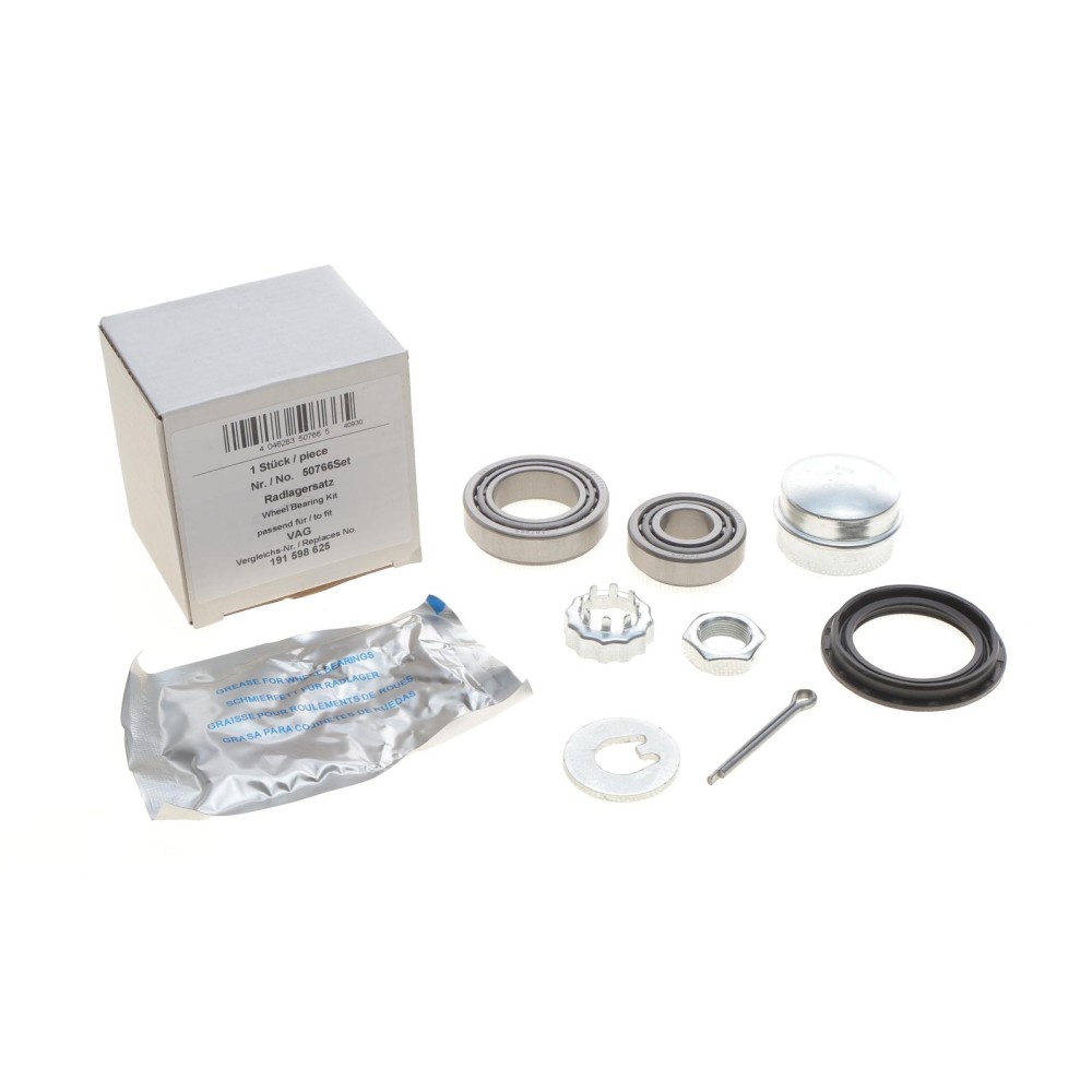 Підшипник маточини (задньої) Audi 50/80/90/100 68-94/VW Golf/Passat 73-99/Caddy 96-00 (к-кт)