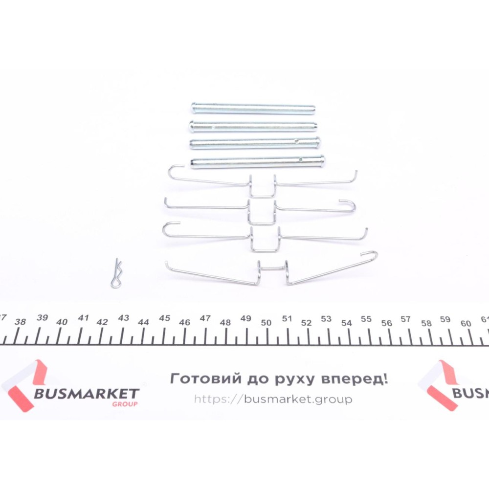 Планка супорта (переднього) прижимна (к-кт) Renault Master -98 (Lucas)
