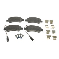 Колодки гальмівні (задні) Citroen Jumper/Fiat Ducato/Peugeot Boxer 06- (+датчики)