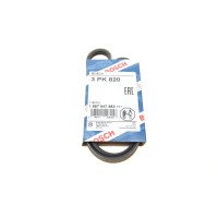 Ремінь генератора Ford Sierra 1.8TD 88-93/Subaru Justy 1.3GX 95-03 (3PK820)