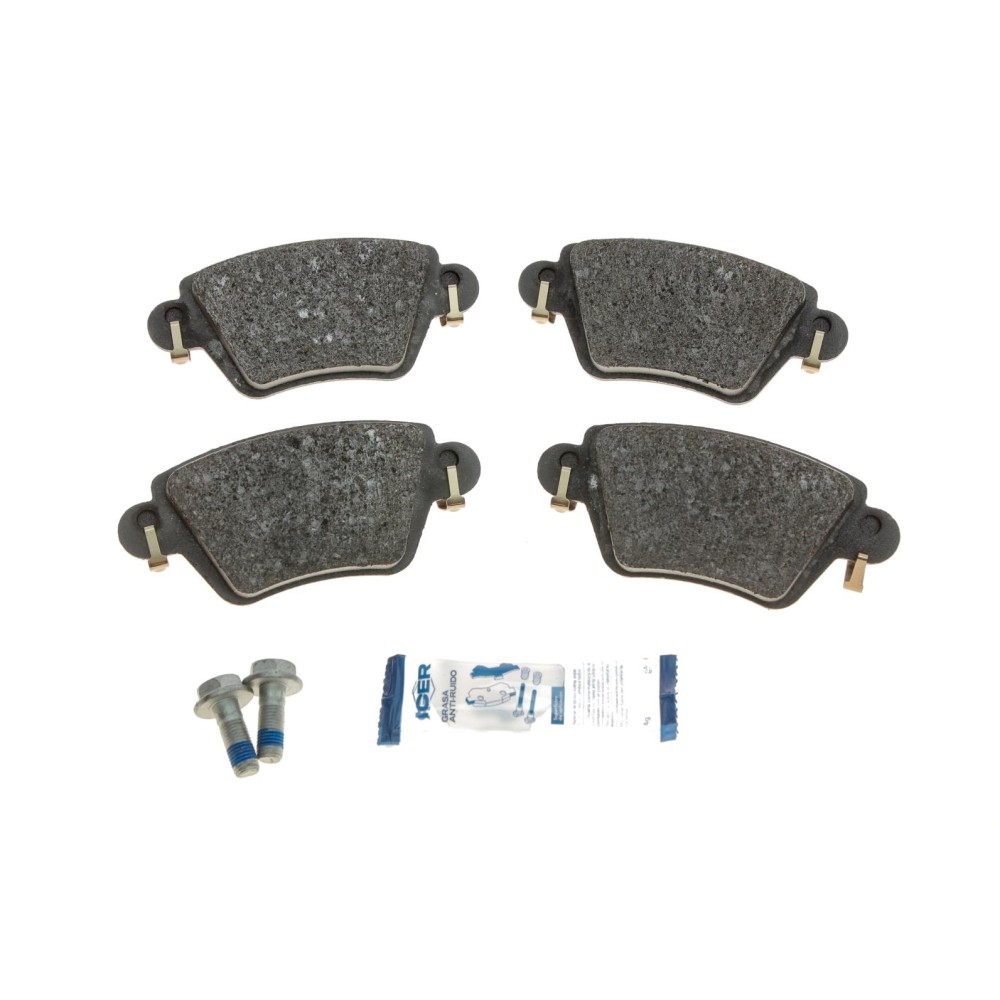 Колодки гальмівні (задні) Renault Kangoo 01-/Nissan Kubistar 03-09