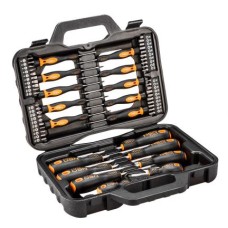 Набір викруток і біт SL, PH, Torx, Hex 58 од,