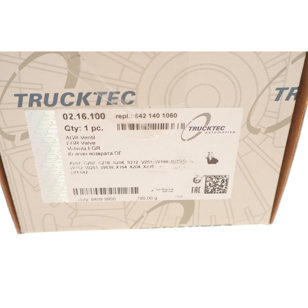 Клапан EGR MB Vito (W639) 3.0CDI OM642 10-