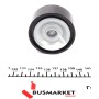 Ролик генератора Dacia Logan 1.6 16V 06- (паразитний)(60x25)