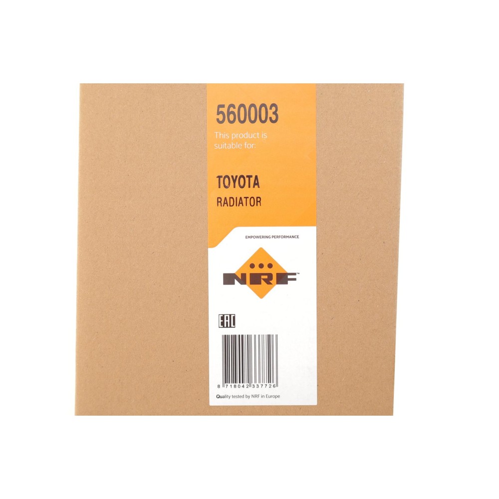 Радіатор охолодження Toyota Hikux 2.4D 15-