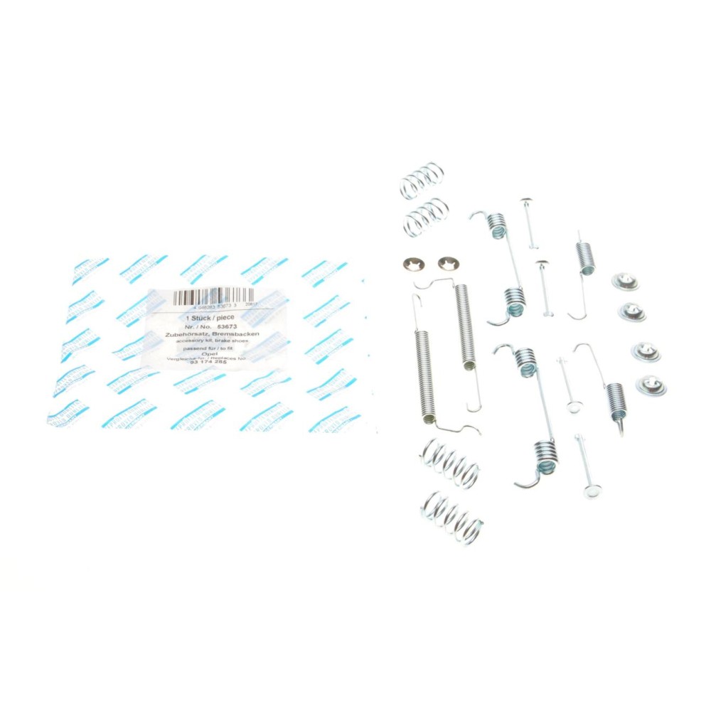 Комплект пружинок колодок ручника Opel Astra F/Ford Escort II 1.2-2.0 75-01 (Opel)