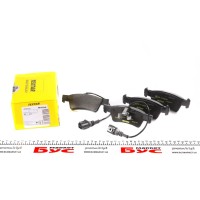 Колодки гальмівні (задні) VW Touareg 02-10 (Teves) Q+ (з датчиками)