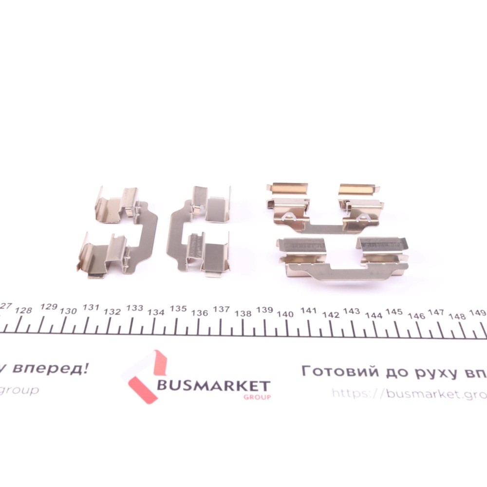 Планка супорта (заднього) прижимна (к-кт) MB M-class (W166) 11-15 (Lucas)