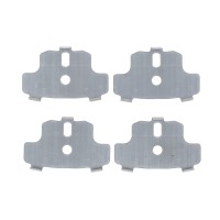 Комплект протискрипних пластин (задніх) Hyundai Elantra 00-06/Coupe 96-09/Kia Cerato 04-/Nissan Maxima 88-94