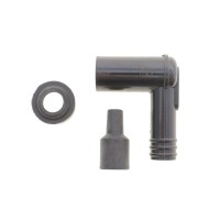 Наконечник свічки запалювання (чорний) (90°/14mm) (LB10F)